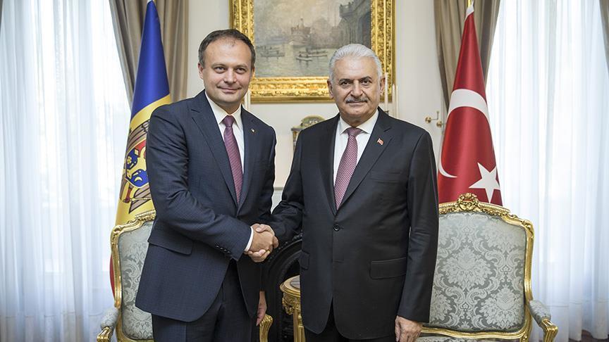 Prime Minister Yıldırım, meeting with the President of the Parliament of Moldova